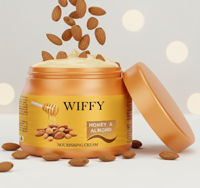 Wiffy 1. Winter Glow Honey Almond Cold Cream for Smooth Skin(200 g)