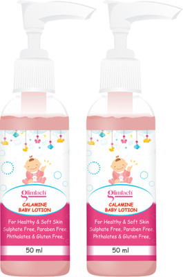 GLIMLACH CALAMINE Lotion for Very Dry, Sensitive Skin | Clinically Proven 24 Hour Moisturising Baby Lotion | Itchy or Redness and Rashes Prone Enriched Skin with Aleo Vera and Castor Oil 50ml x 2(100 ml) GLIMLACH CALAMINE Lotion for Very Dry, Sensitive Skin | Clinically Proven 24 Hour Moisturising Baby Lotion | Itchy or Redness and Rashes Prone Enriched Skin with Aleo Vera and Castor Oil 50ml x 2(100 ml)