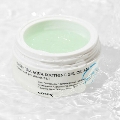 Cosrx Hydrium Green Tea Aqua Soothing Gel Cream | Best For Combination Skin(50 ml)