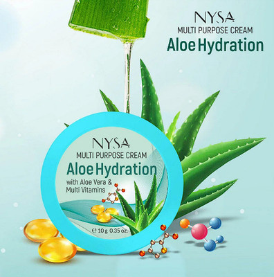 RCM NYSA Aloe Hydration Multipurpose Cream ( Pack - 2 )(80 g)