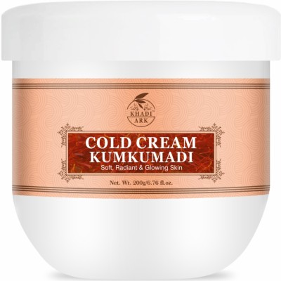 Khadi Ark Kumkumadi Cold Cream for Nourishing & Glowing Skin |Non-Greasy Winter Cream(200 g)