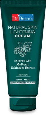 Dr Batra's Natural Skin Lightening Cream Enriched With Mulberry Extract - 100 gm(100 ml)