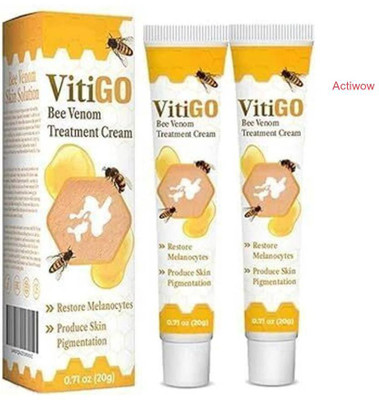 ACTIWOW Vitigo Bee Venom Cream with Mild Itch Block(100 ml)