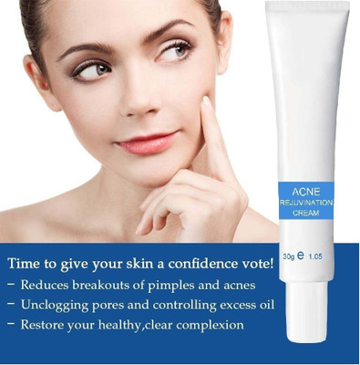 THTC Oil-Free Moisturizer Cream For Face For Acne & Pimples(30 g)