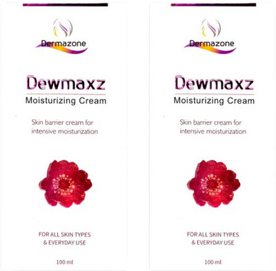 Dewmaxz Moisturising Cream 100ml Pack Of 2(200 ml)