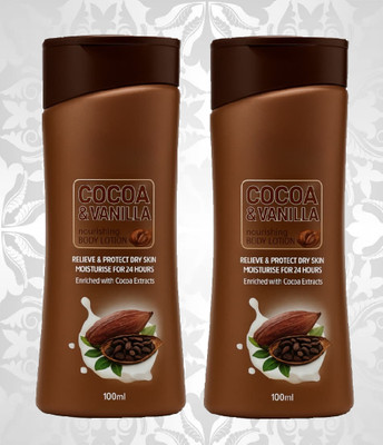 zempa Cocoa Butter Nourishing Body Lotion 100ml(PACK OF 2)R.T.C.-FD4(200 ml)