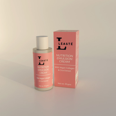 leaste Collagen Nutrition Emulsion Cream | Vegan Collagen + Cica Extract(50 g)