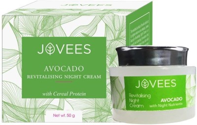JOVEES Avocado Revitalising Night Cream (with Cereal Protein)(50 g)
