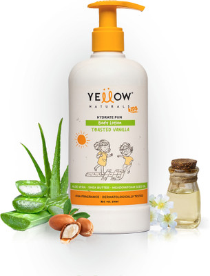 Yellow Naturals Hydrate Fun Body Lotion for Kids 4 to 12 Years, Kids Body Lotion(275 ml)
