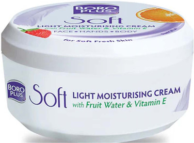 BOROPLUS Soft Light Moisturising Cream FOR MOISTURE & NOURISH SKIN PACK OF - 50ml x 1(50 ml)