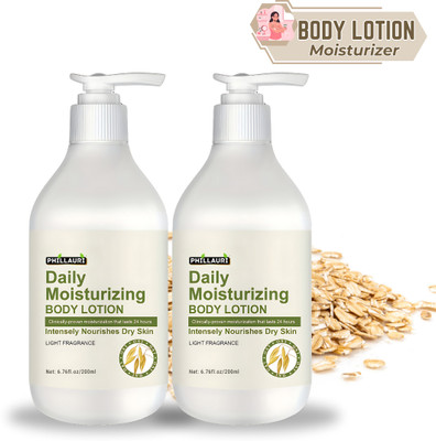 Phillauri Bright Moisturizer Body Lotion For Face Reduces Skin Dullnes(400 ml)