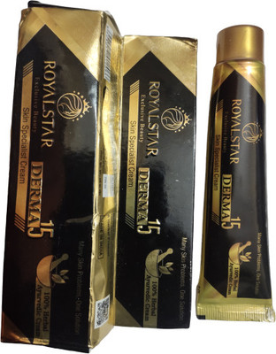 Royalstar ROYAL STAR DERMA 15 FACE CREAM & SKIN SPECIALIST CREAM WITH HERBAL & AYURVEDIC(25 g)