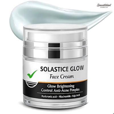 SmoothWave Cosmetics Solastice Glow Face Cream | Skin Brightening, Whitening & Daily Moisturizer(50 g)