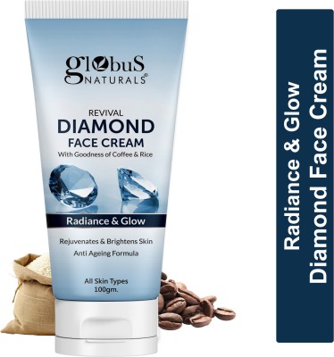 Globus Naturals Shine Boosing Revival Diamond Face Cream(100 g)