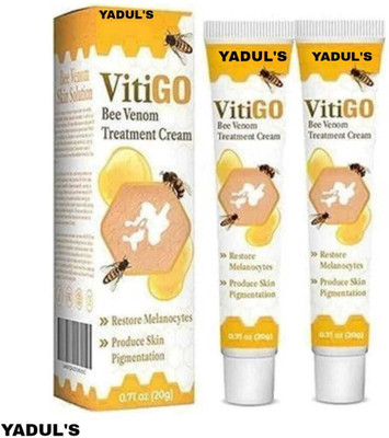 YADUL's VitiGO Bee Venom FixX Vitiligo Solution Cream(40 g)