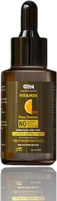 Garth Of Nature Vitamin C Face Serum For Glowing Skin Infused with Gold Microparticles(30 ml)