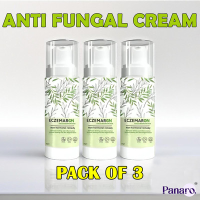 PANARO New Eczemaron Antifungal Cream for Men & Women | Fast Relief | Pack of 3(150 g)