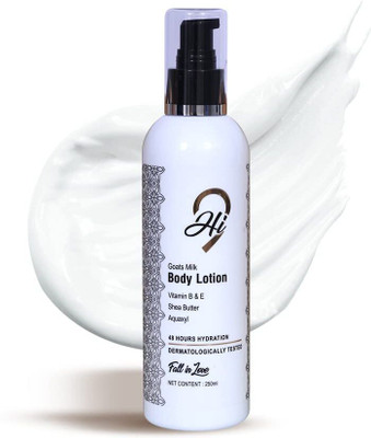 Hi9 Goat Milk Body Lotion (250ml) | Vitamin B & E, Shea Butter | Deep Hydration(250 ml)