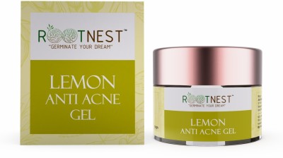 ROOTNEST Lemon Anti Acne Gel For Marks, Dark Spot Removal(50 g)