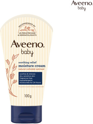 Aveeno Baby Soothing Relief Moisture Cream | Soothes & restores Dry and Sensitive Skin(100 g)