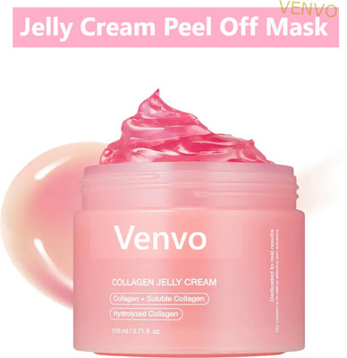 venvo Collagen Beauty Glow Mask | Korean Peel Off Jar Formula(50 ml)