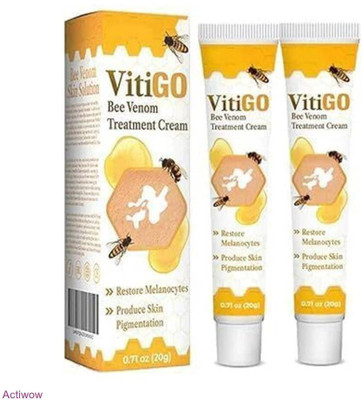 ACTIWOW Vitigo Bee Venom Cream with Soothing Beeswax(100 ml)