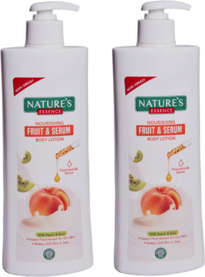 Nature's Essence FRUIT & SERUM LOTION 2PC (330MRP)(800 ml)