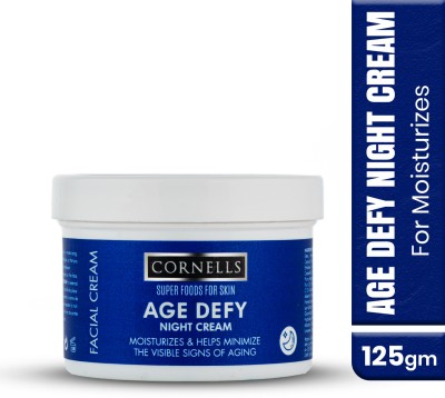 CORNELLS Age Defy Night Cream To Moisturized & Helps Minimize the Visible Signs of Aging(125 ml)