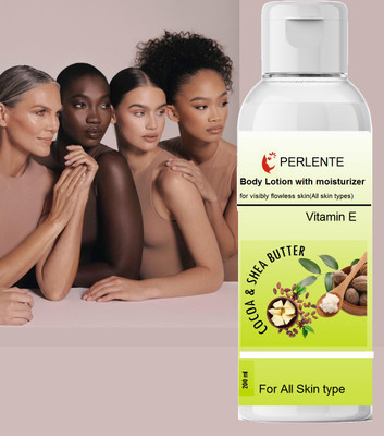 PERLENTE Body Lotion Natural Advansed Deep Nourish for Women & Me(200 ml)