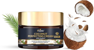 DWELLA HERBOTECH Skin Coconut Perfecting Cream with Vitamin E for Hydration & Even Complexion(50 ml)