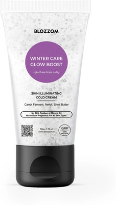 Blozzom Moisturizing Cold Cream for Glow Boost with Shea Butter & Neroli(50 g)