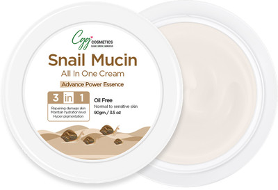 CGG Cosmetics Snail Mucin All In One Cream - Advance Power Essence 90GM(90 g)