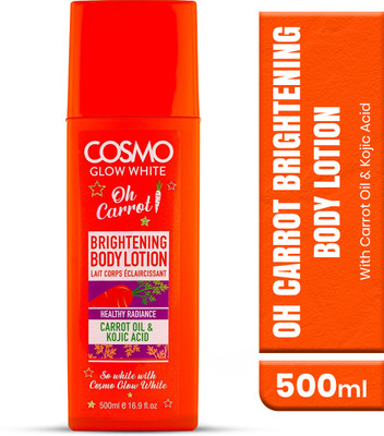 COSMO Glow White Brightening Body Lotion | Improves Skin Texture(500 ml)