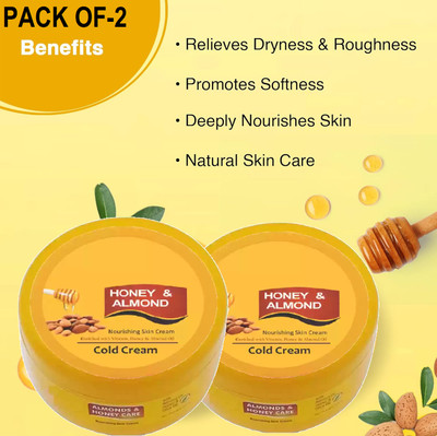 KA-KAIASHA Soft & Glowing Skin Honey And Almond Cold Cream combo -2(400 g)