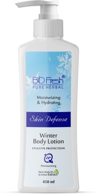 Biofresh Pure Herbal Winter Body Lotion For Glowing & Hydrating Skin /Winter Moisturizer(450 ml)