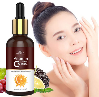 INTIMIFY Ayurvedic Vitamin C Face Serum, Skin Brightening Serum , Anti-Aging, Acne Scar(30 ml)