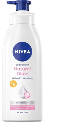 NIVEA BODY LOTION 400 ML - NATURAL GLOW(400 ml)