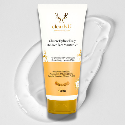 clearlyU Fresh Look Face Gel for Oily Combination Skin Unisex 100 ml(100 ml)