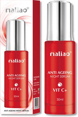 maliao VIT C+ ANTI AGEING NIGHT SERUM(30 ml)