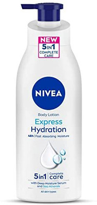 NIVEA EXPRESS HYDRATION BODY LOTION 404ML X 1 (NEW PACK)(400 ml)
