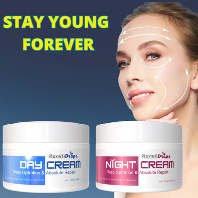 smartdrops Face Glow Day & Night Cream | Face Cream | For Men & Women(100 g)