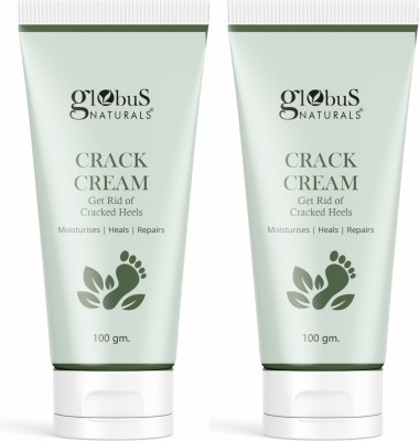 Globus Naturals Crack Cream for Dry & Cracked Heels & Feet(200 g)