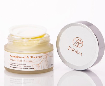 JOJOBAL Sandalwood & Tea Tree Repair Night Cream 30gm(30 g)