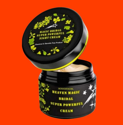 HGHASAYAGIRL HEAVEN MAGIC BRIDAL SUPER POWERFUL NIGHT CREAM FOR SKIN WHITENING CREAM130GN(50 g)