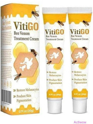 ACTIWOW Vitigo Bee Venom Cream With Vital Herbs(100 ml)