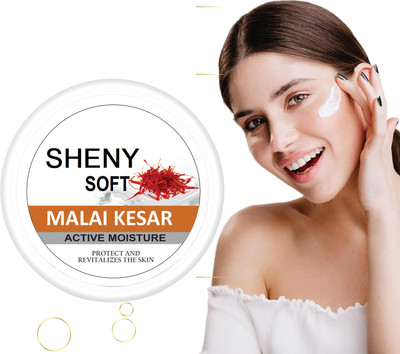 sheny soft malai kesar cream for daily use pack of 1(200 g)