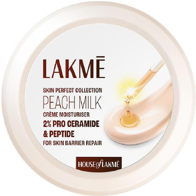 Lakmé Peach Pro Ceramide Moisturizer, For Dry, Normal & Sensitive Skin(100 g)