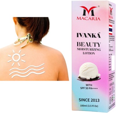 MACARIA IVANKA BEAUTY FACE AND BODY VANILLA LOTION / GLUTATHIONE LOTION(100 ml)