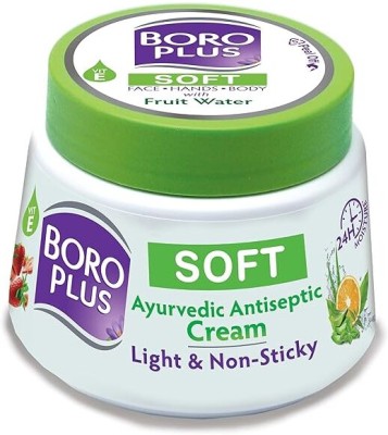 BOROPLUS Ayurvedic Soft Antiseptic Cream | Light & Non-Sticky 200gm x 1ps(200 g)