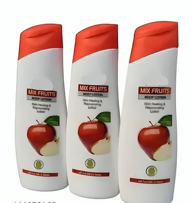 Prettify Mix Fruit Body Lotion Pack Of 3(300 ml)